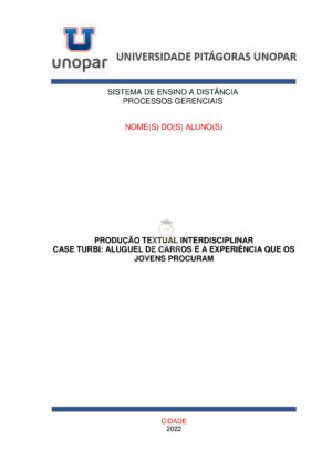 portfólio unopar pronto ead