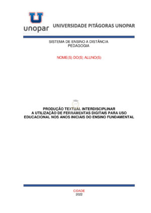 portfólio unopar pronto ead