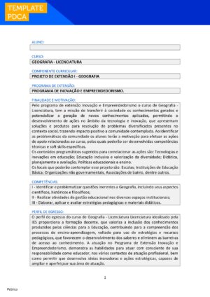 projeto de extensão i geografia