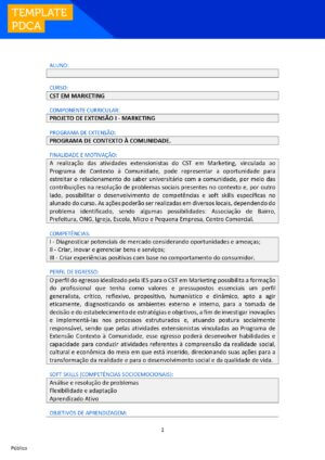 projeto de extensão i marketing