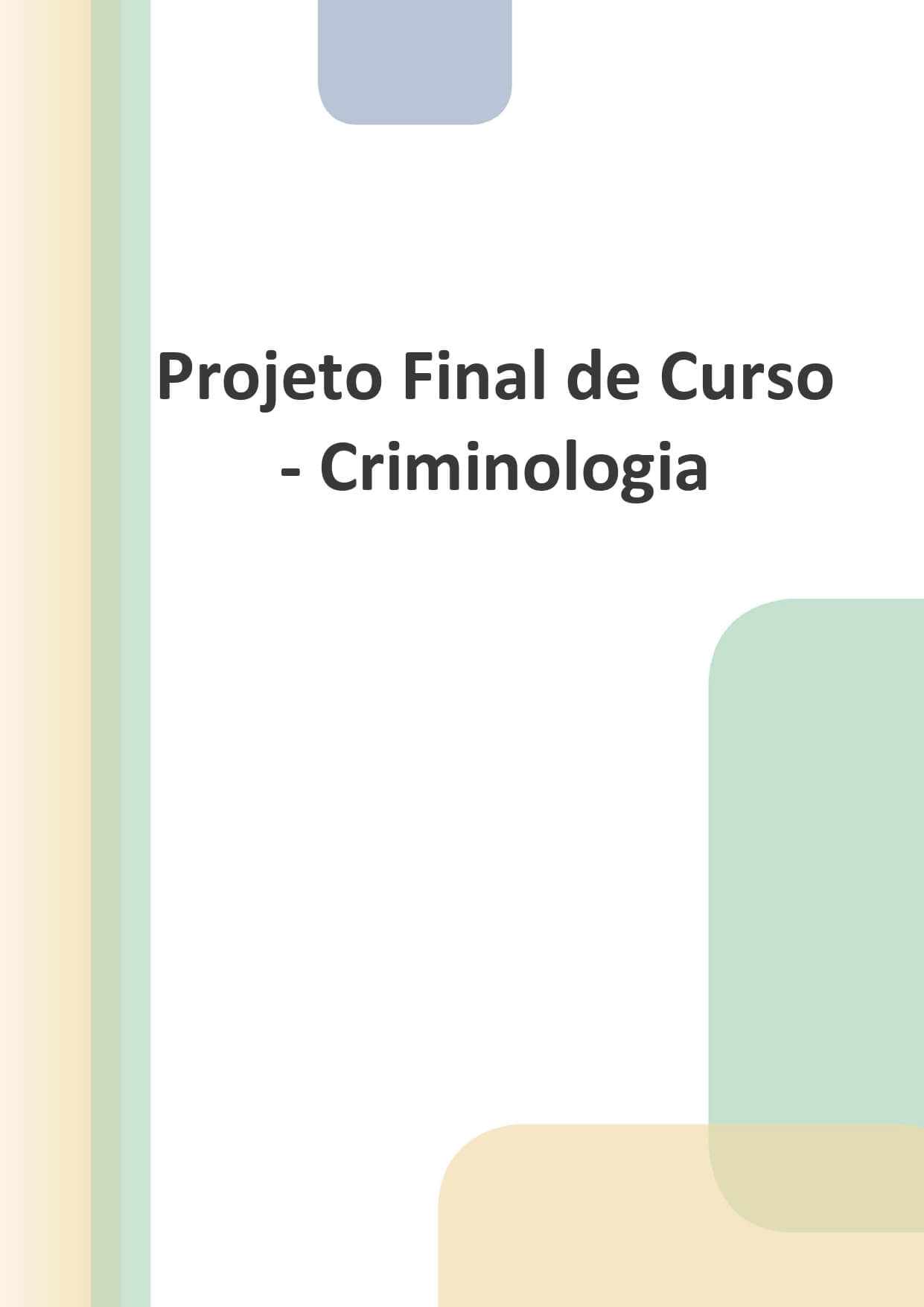 tcc ii criminologia