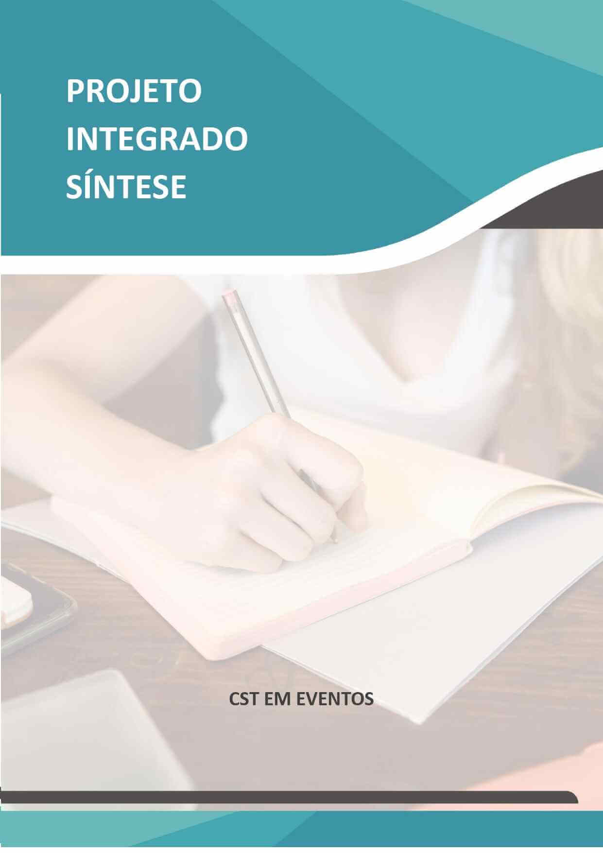 projeto integrado síntese cst gestão de eventos